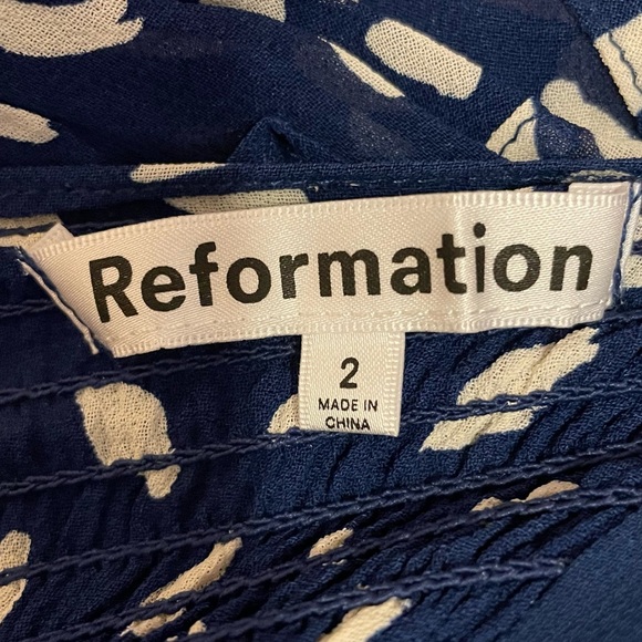 Reformation Christine Dress  Moray - Picture 10 of 15